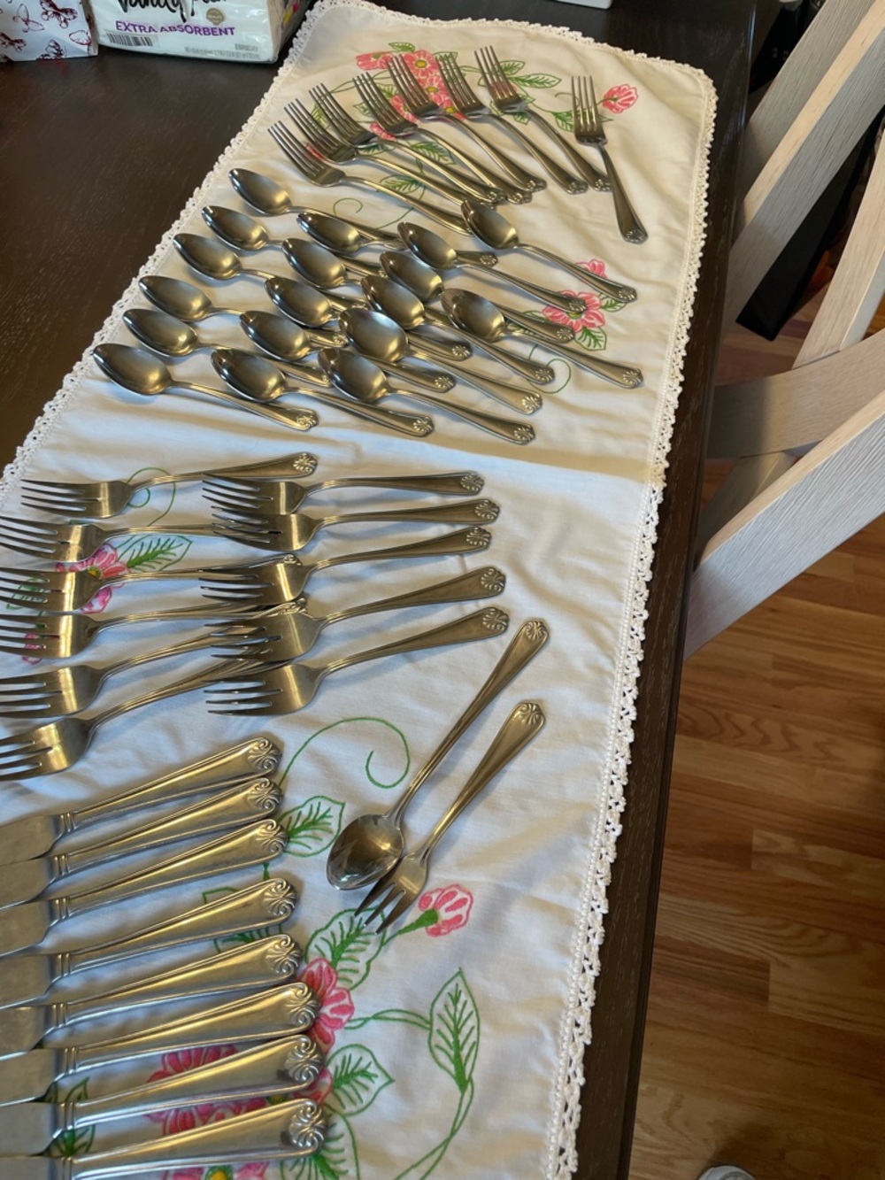 Cambridge Stainless SHELL Pattern Flatware Set/Pieces - Picture 14 of 16